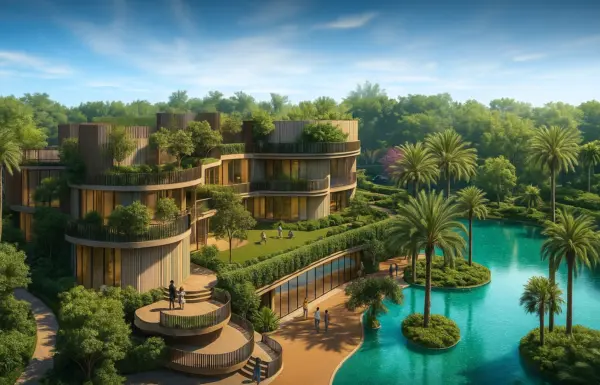 Ekanam by Great Value Sector 107 Noida luxury residential project with Cloud side swims_ bop.in