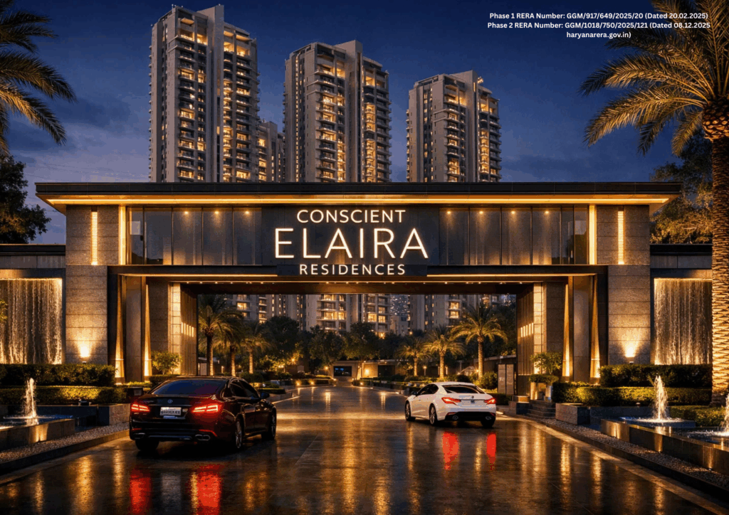 Conscient Elaira Residences Sector 80 Gurgaon – 3 BHK Luxury Apartments_bop.in_bop realty_bop_bop realestate _ bop group