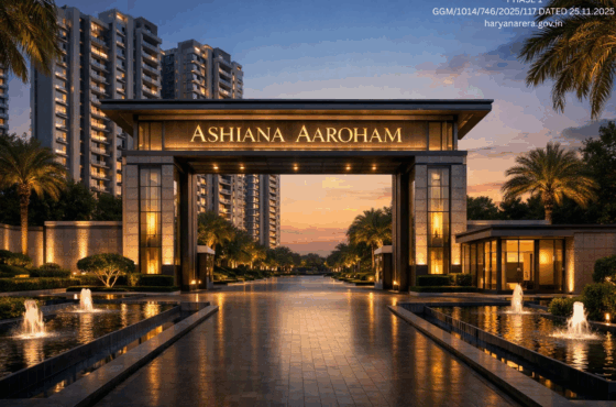 Ashiana Aaroham Sector 80 Gurgaon | 3 and 4 BHK apartments