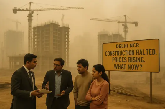 Real Estate Agents in Delhi NCR Raise Alarm Over GRAP-3 Delays