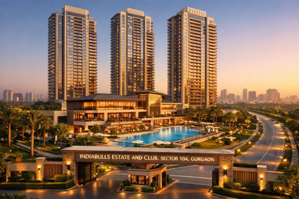 Indiabulls Estate and Club Sector 104 Gurgaon _3 & 4 BHK Home_bop.in
