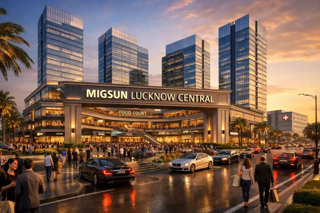 Migsun Lucknow Central_Commercial Shops on Amar Shaheed Path, Lucknow_BOP.IN