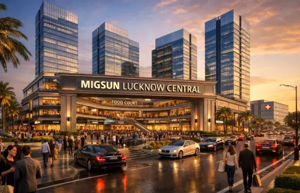 Migsun Lucknow Central_Commercial Shops on Amar Shaheed Path, Lucknow_BOP.IN