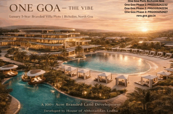 One Goa Plots Bicholim Goa | Luxury Villa Plots Near Mopa Airport