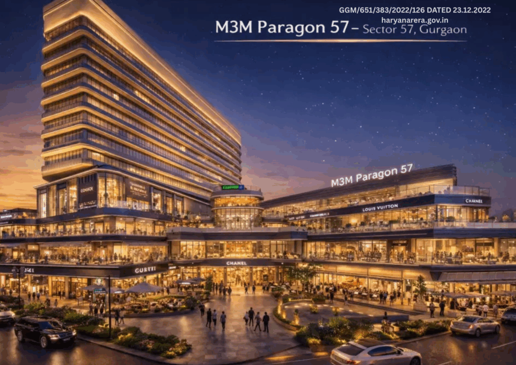 M3M Paragon 57 Sector 57 Gurgaon | Premium Retail, Multiplex & 1 BHK Duplex_bop.in_bop realty_ bop_ bop group _bop realestate