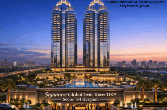 Signature Global Twin Tower DXP Sector 84 Gurgaon | 3 & 4 BHK Luxury Apartments