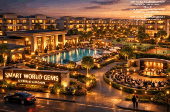 Smart World Gems Sector 89 Gurgaon |Ready Independent Floors on Dwarka Expressway