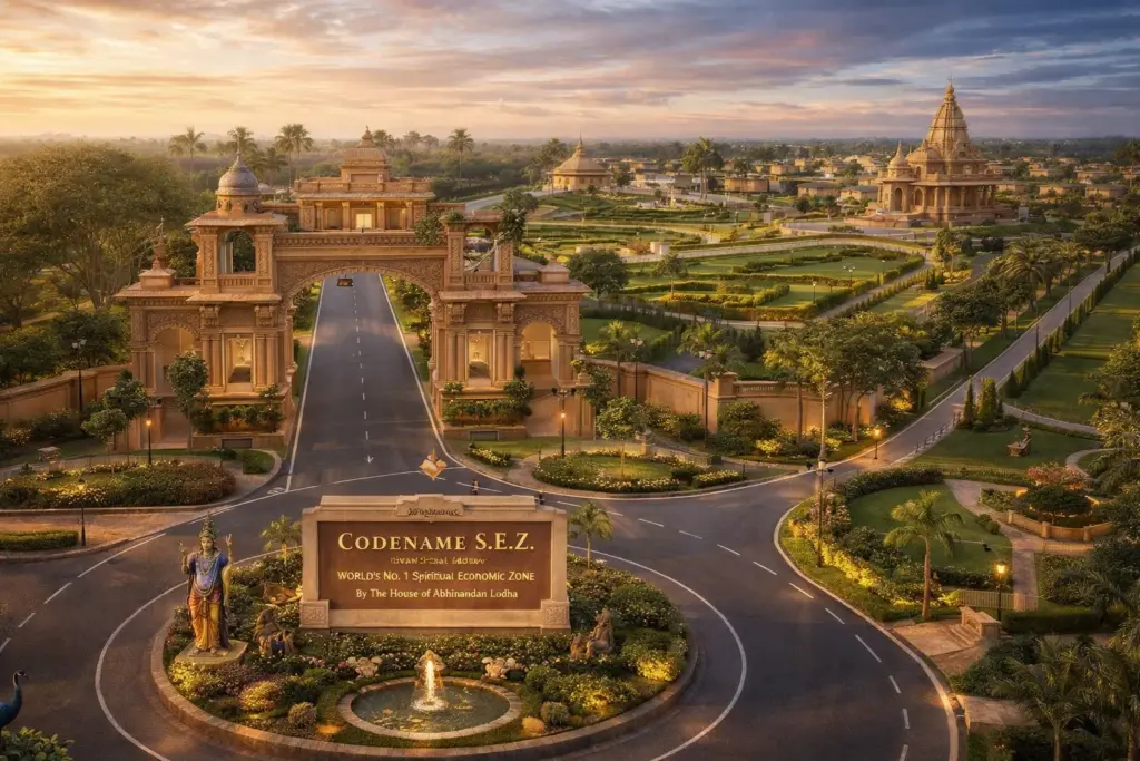 Codename S.E.Z. Vrindavan is a landmark plotted development by The House of Abhinandan Lodha (HoABL), located in one of Vrindavan