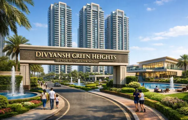Divyansh Green Heights Sector Pi 2 Greater Noida_3 & 4 BHK Apartments_bop.in_bop realty_ bop group