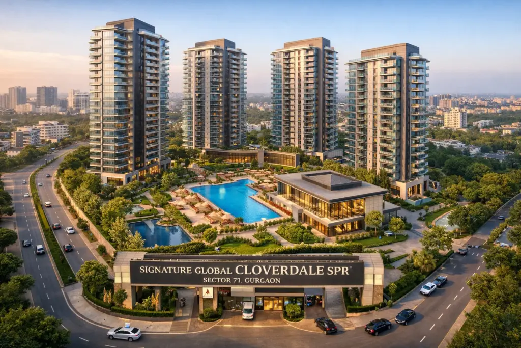Signature Global Cloverdale SPR Sector 71 Gurgaon_3 & 4 BHK Apartments on SPR_bop.in_bop group_bop realty
