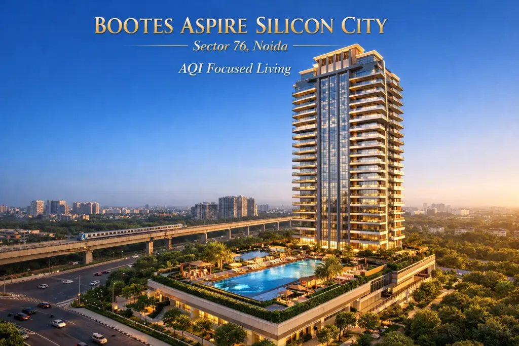 Bootes Aspire Silicon City Sector 76 Noida _ 4 BHK Luxury Apartments _ bop.in _ bop realty _ bop _ bop realestate _ bop group _ Meghachandan