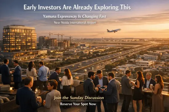Why Early Investors Are Choosing Property Investment Near Airport India | A Real Look at Yamuna Expressway Growth