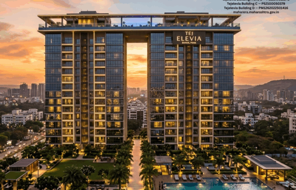 Tej Elevia Baner Pune _ 2, 3 & 4 BHK Luxury Apartments _ bop realty _ bop _ bop realestate _ bop group _ Meghachandan