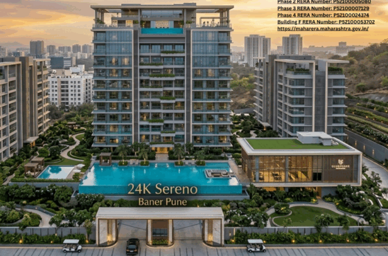 24K Sereno Baner Pune – Ultra Luxury 3, 4 & 6 BHK Apartments by Kolte Patil