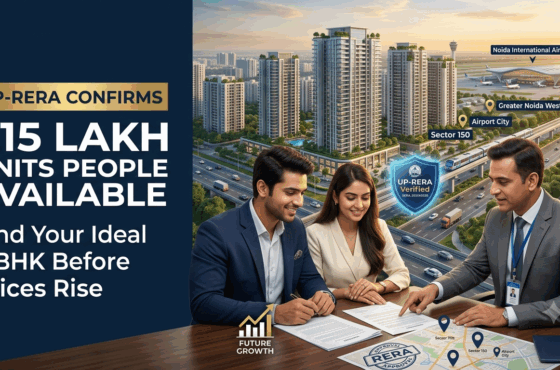 UP-RERA Confirms 1.15 Lakh Units Available: Why 3 BHK Flats in Noida Are Still the Smartest Investment Choice