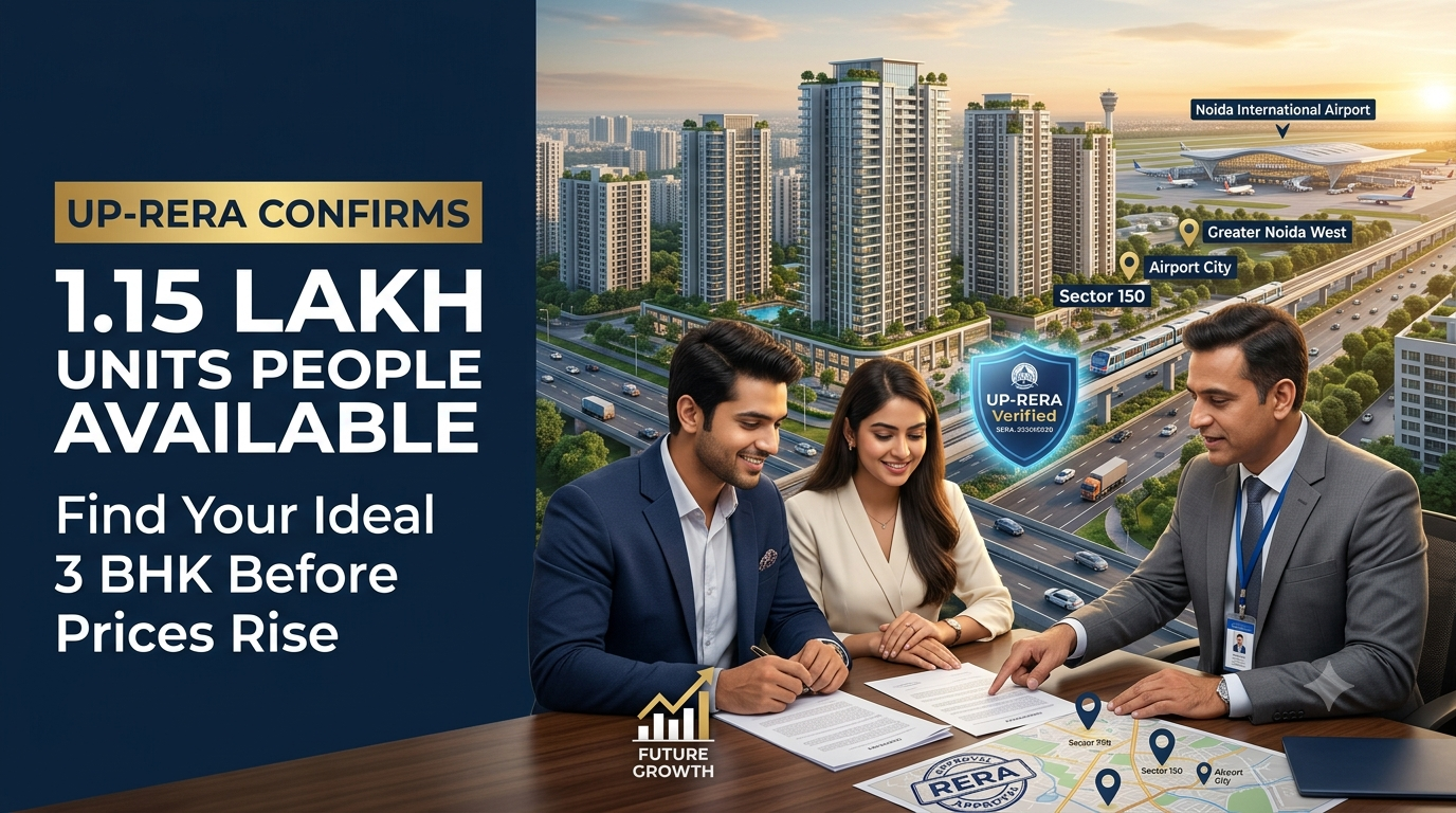 UP-RERA Confirms 1.15 Lakh Units Available_Why 3 BHK Flats in Noida Are Still the Smartest Investment Choice_bop_bop.in_bop realty_bop_bop realestate _ bop group