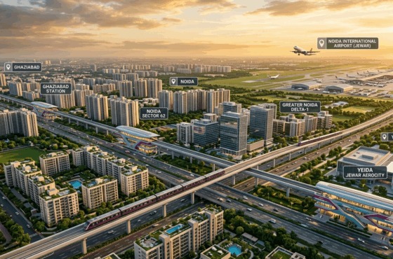 Property in Delhi NCR: How the New Ghaziabad–Noida International Airport Namo Bharat Corridor Will Transform Real Estate Growth