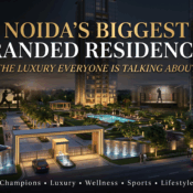 Noida’s Biggest Branded Residences showcasing a luxury residential lifestyle with premium architecture, landscaped greens, swimming pools, sports and wellness facilities_BOP.IN_BOP_BOPGROUP_BOPREALYTY_BOPREALESTATE