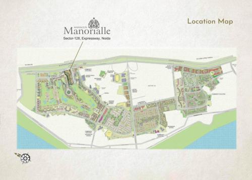 Manorialle Location Map